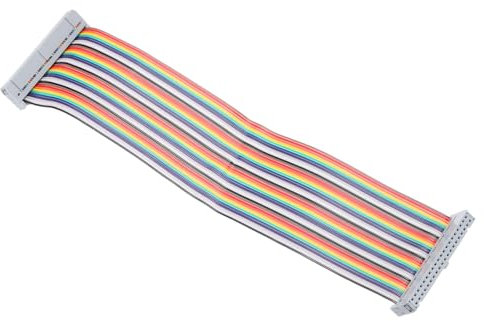 sourcing map 1 Pcs Assembled Rainbow Ribbon Cable Breakout Expansion Board for Raspberry Pi, Pi B+