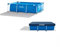 Intex | Rectangular Frame Pool Set Family inkl. Abdeckplane | 260 x 160 x 65 cm | idealer Spaß für die ganze Familie
