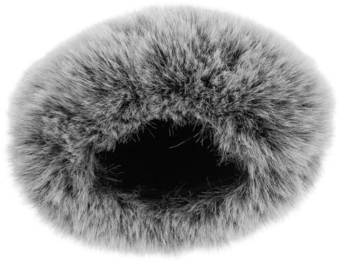 JOINPAYA Windshield Microphone Furry Windscreen Cover for Mic Windproof Microphone Wind Cover Furry Windscreen Protector for Recordings