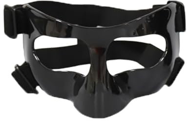 1 Stück Football Facial Mask, Gebrochene Nase, Nasen Schutzmaske, Basketball Face Mask, Leicht Und Umweltfreundlich, PP Umweltfreundliches Material, Frei Einstellbar, Für Den Schutz Beim Sport