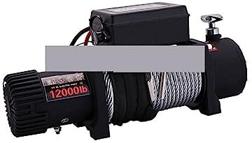Elektrische Seilwinde, 24-V-Fahrzeug-Kleinkran, 12-V-Geländewagen-Selbstrettungsfahrzeug-Winde, tauchfähige elektrische Winde,für PKW LKW Boot(24V3000LB)