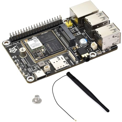 Waveshare Luck-Fox Pico Pi B Linux Micro Development Board RV1106G2 0.5TOPS 128MB DDR3L 8GB EMMC Support Intelligent Encoding 3rd Generation ISP3.2 up to 5MP Image Processing with WiFi No 4G Module