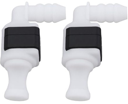 eMagTech Lot de 2 connecteurs de tuyau d'eau pour lave-glace 3B0955665C Compatible avec Audi, Volkswagen et autres modèles