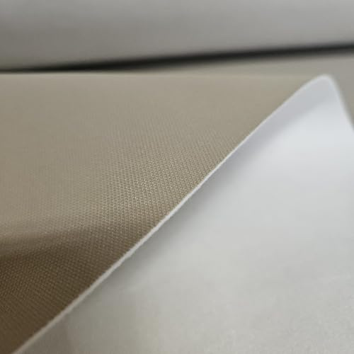 Auto Dachhimmel Stoff (300 x 150 cm) Bezugsstoff 150cm Breit Braun Hellbraun 2mm Bespannungsstoff Bespannstoff Innenraumverkleidung Wohnmobil Innenausbau Autostoff Autohimmel Caravan