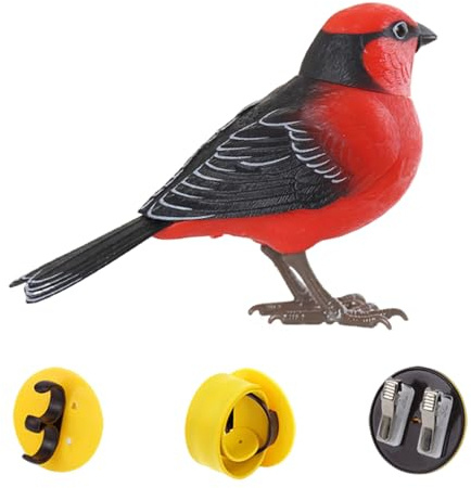 Genérico Realistic Bird Interactive Bird Toy with Sound and Music – Electronic Animal for Teenagers Girls Adults and Grandparents