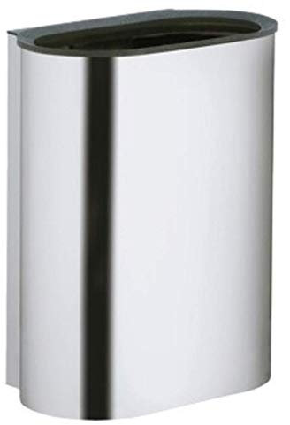 Keuco 14988170000 Abfallsammler Plan, Aluminium silber-eloxiert