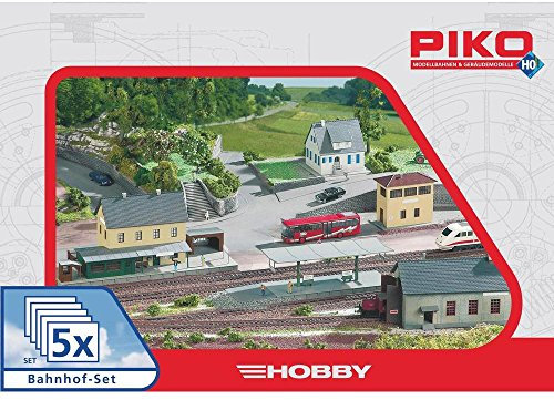 Piko H0 5teiliges Bahnhofset