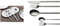 Esmeyer 142-155 MenMesser Silke, 12er Set, aus Edelstahl 18/0