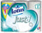 Lotus Just.1 - Papier toilette 5 épaisseurs Blanc - lot de 4 paquets de 6 rouleaux