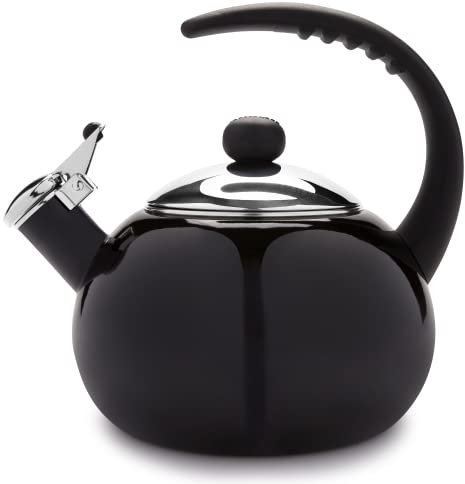 Farberware Luna 2-1/2-Quart Teakettle, Black