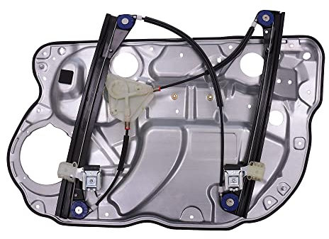 ATEC Germany 1x Fensterheber vorne links elektrisch ohne Elektromotor mit Anschraubplatte Kompatibel mit VW POLO (9N_, 9A_), POLO IV Stufenheck (9A4, 9A2, 9N2, 9A6)