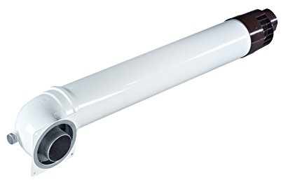 Baxi Multifit Horizontal Flue Terminal incl Elbow - 70/110