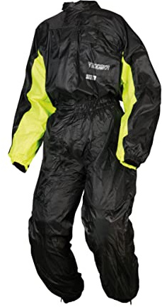 Modeka Black Rain Regenkombi 1 Teiler | Wetterfester Fahrkomfort