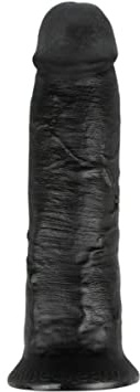 King Cock 25.4 cm Black Dildo