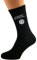 I'd Rather be Playing Lawn Boules with Bowl Image Design Mens Black Cotton Rich Socks
