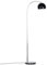 MiniSun | Modern Designer Style Polished Chrome Floor Lamp with a Gloss Black Light Shade | Floor Lamps & Torchieres, Home Décor, Improvement & Lifestyle Essential