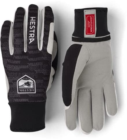 HESTRA Windstoopper Active Grip Handschuhe, svart, M