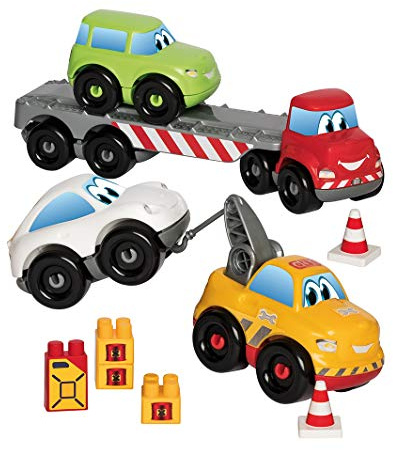 Jouets Ecoiffier - 3345 - Coffret Dépanneuse Abrick - Jeu de Construction Pour Enfants - Dès 18 mois - Fabriqué en France