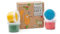 neogrün BIO-EASY-KNETE - 4er Set YUKI - Bio-Zertifiziert - Vegan - Schadstoffgeprüft - klebt nicht - färbt nicht - Pflanzenfarben ohne künstliche Lebensmittelfarbstoffe