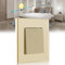 BSEED Lichtschalter 1 Fach 2 Wege Glas Lichtschalter Unterputz Taste Schalter Wechselschalter Gold Kristall Kippschalter