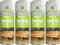 Clear Matt Varnish Spray Wood Varnish Can 250ml Pack of 4