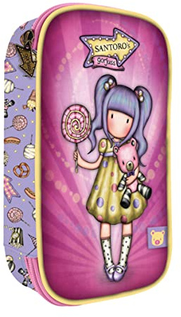 safta 1046GJ10 Faltstift 45 St. Gorjuss Fairground Erster Preis 12,5 x 22 x 6 cm, Mehrfarbig