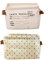 2 Pcs Bread Baskets Cotton Fabric Bread Bins Foldable Kitchen Baskets for Store Kitchen Household, (JY-001)