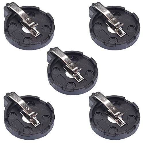 Low Profile CR2032 Low Profile PCB Coin Cell Battery Holder (Pack of 5)