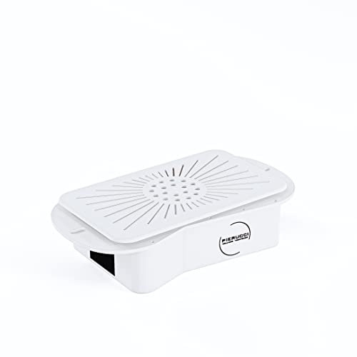 aspirateur de table nails ongles manucure, aspirateur professionnel esthéticienne, avec filtre amovible et grille de protection - modèle Turbo 100