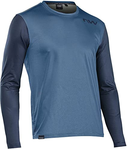 Northwave MTB-Jersey Langarm X-Trail 2 Blau Gr. L