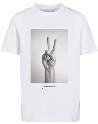 Mister Tee Herren Kids Peace Sign Tee