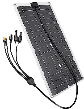 Okuyonic Solarmodul , breite Kompatibilität , hocheffiziente , wasserdichte Solar Ladeplatine , 18 V Ausgang , 100 W , XT60 Gleichstrom , Anderson Stecker für Telefon