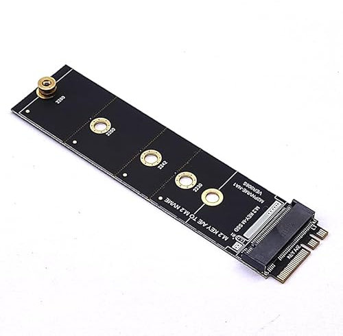 Sintech M.2 NVME SSD to M2 A/E Key Port Card (PCIe 1X Lane), Compatible with Samsung 960 Evo, 950 PRO, Plug and Play, Windows 10