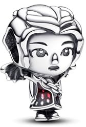 PANDORA X Game of Thrones Daenerys Charm aus Sterling Silber mit Emaille, Kompatibel Moments Armbändern, 792961C01