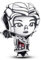 PANDORA X Game of Thrones Daenerys Charm aus Sterling Silber mit Emaille, Kompatibel Moments Armbändern, 792961C01