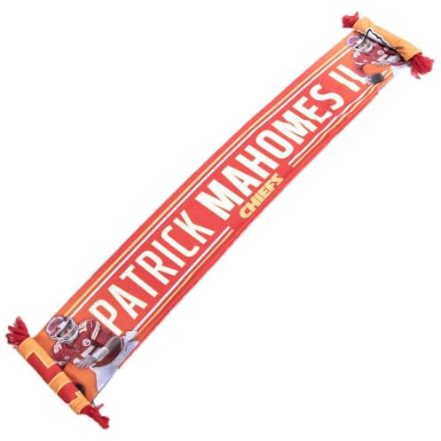 Great Branding Winter Fan Schal - NFL Kansas City Chiefs Patrick Mahomes