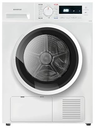 INFINITON | SD-C8B - Secadora Condensación | Función Easy Play | Display LED | 16 programas | Cesto Interior de Acero Galvanizado | Silent Mode | Capacidad 8 Kg | Acabado Blanco