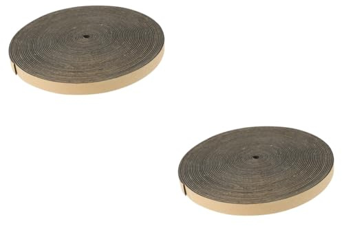 ifundom 2rolls Electric Tape Insulation Soundproofing Tape Cell Foam Speaker Sealing Strip