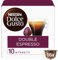 Dosettes Double Espresso Intenso x16 pour Dolce Gusto - Café Fruité & Corsé, Saveur Intense - 136g - Le Lot De 3