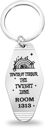KUIYAI Horror Themed Keychain Gift for Fans, Halloween Party Gift (Room 1313)