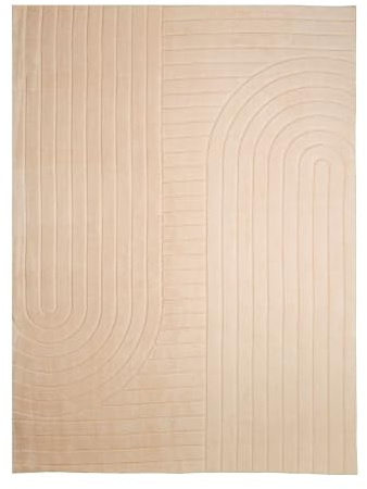FRAAI | Home & Living Teppich Wohnzimmer - Charm Arches Beige - 120x170cm