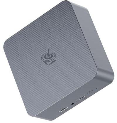 Beelink EQR6 AI Mini PC, AMD Ryzen 9 6900HX(Up to 4.9GHz) 8C/16T, Mini Desktop Computer 32GB DDR4 RAM 1TB NVMe SSD, Micro PC 4K@60Hz Dual HDMI/BT5.2/WiFi 6 for Office/Home/Ai Copilot/W11 Pro