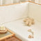 GYCF Bettumrandung Kinderbett,Babybett Umrandung Nestchen Bettschutz Babybett Umrandung Baby Bettumrandung Seitenschutz Kinderbett Babybett Nestchen,120x28CM