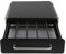 VIIROUD Tiroirs à Capsules Compatible pour Tassimo,Porte Dosette Tassimo, Tiroir de Rangement/Support de Machine 2 en 1 pour La Machine de Tassimo-30.5*31.5*10cm-(36 pièces) noir