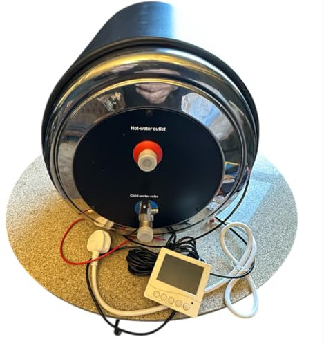 Camper Van 12v 240v Water Heater Boiler Off Grid Van Will Run from Solar Panels hot Shower