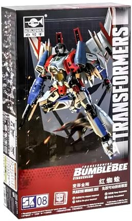 Hobby Boss Trumpeter 03121 Transformers Starscream SK08 Smart Kit - Action Figure Robot, Vorbemalter Modellbausatz