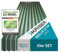 KAISER plastic® Wellplatten grün | Wellplatten Dach, Welldach Kunststoff | Dachplatten wetterfest | Überdachung | Sinus 76/18 – 90 x 83 cm | 10 Stk.