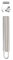 YUEYASHUX Lemon Zester Stainless Steel Peeler for Fruit Peeling (Silver)
