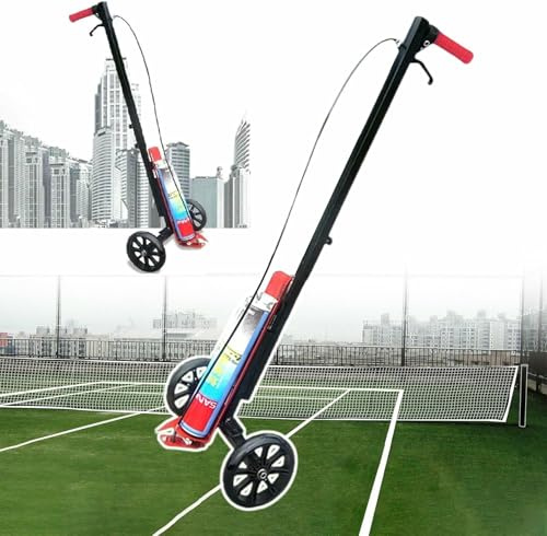 LYJYUJIE Road Spray Paint Marking Machine Floor Playground Line Tape, Basketball Strip, Paint Strip For Parking Lots And Roads, Wheel Transmission Tool, (paint Not Included)~/