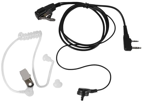 Lafeier 2 Pin PTT MIC Headset Covert Acoustic Tube In-ear Earpiece For UV-5R -888S CB Radio Accessories